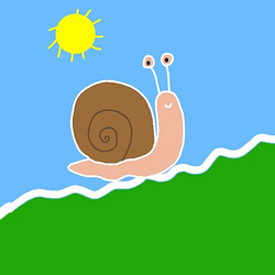 a slow runner