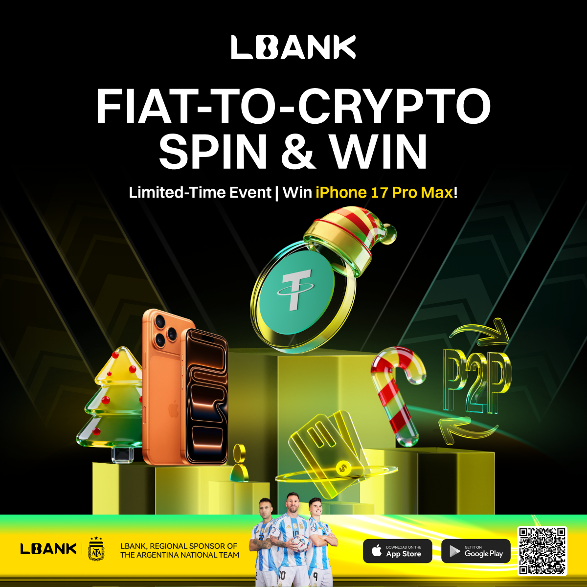 Fiat-to-Crypto Spin & Win | LBank