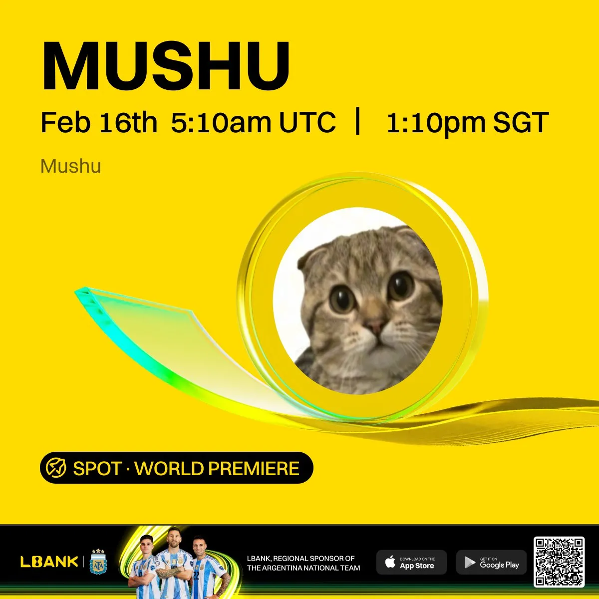 MUSHU listed
