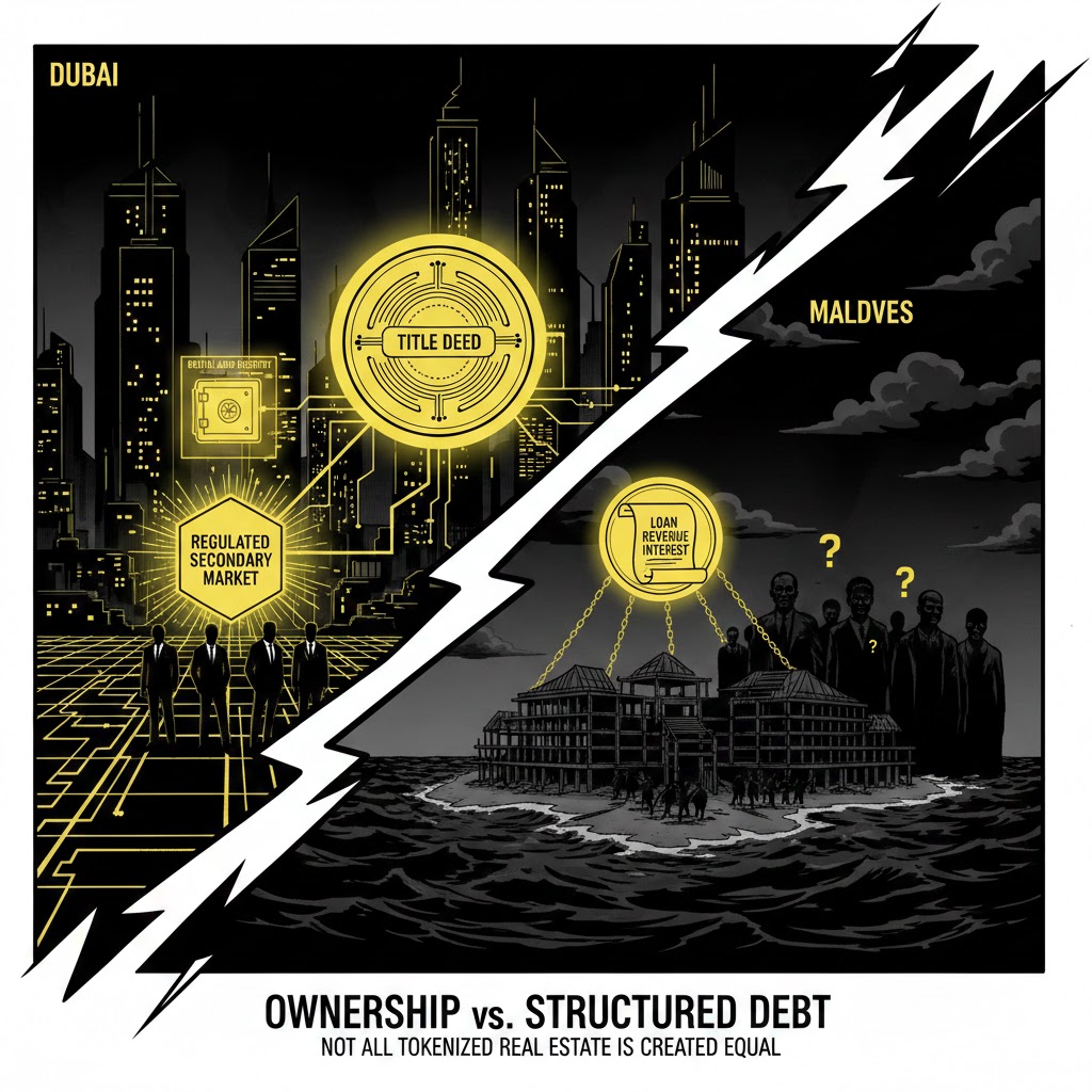 Dubai Launches Secondary Trading for Tokenized Property; Trump-Linked WLFI Tokenizes Maldives Resort