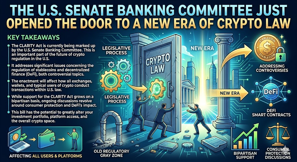 Komite Perbankan Senat AS Baru Saja Membuka Pintu Menuju Era Baru Hukum Crypto