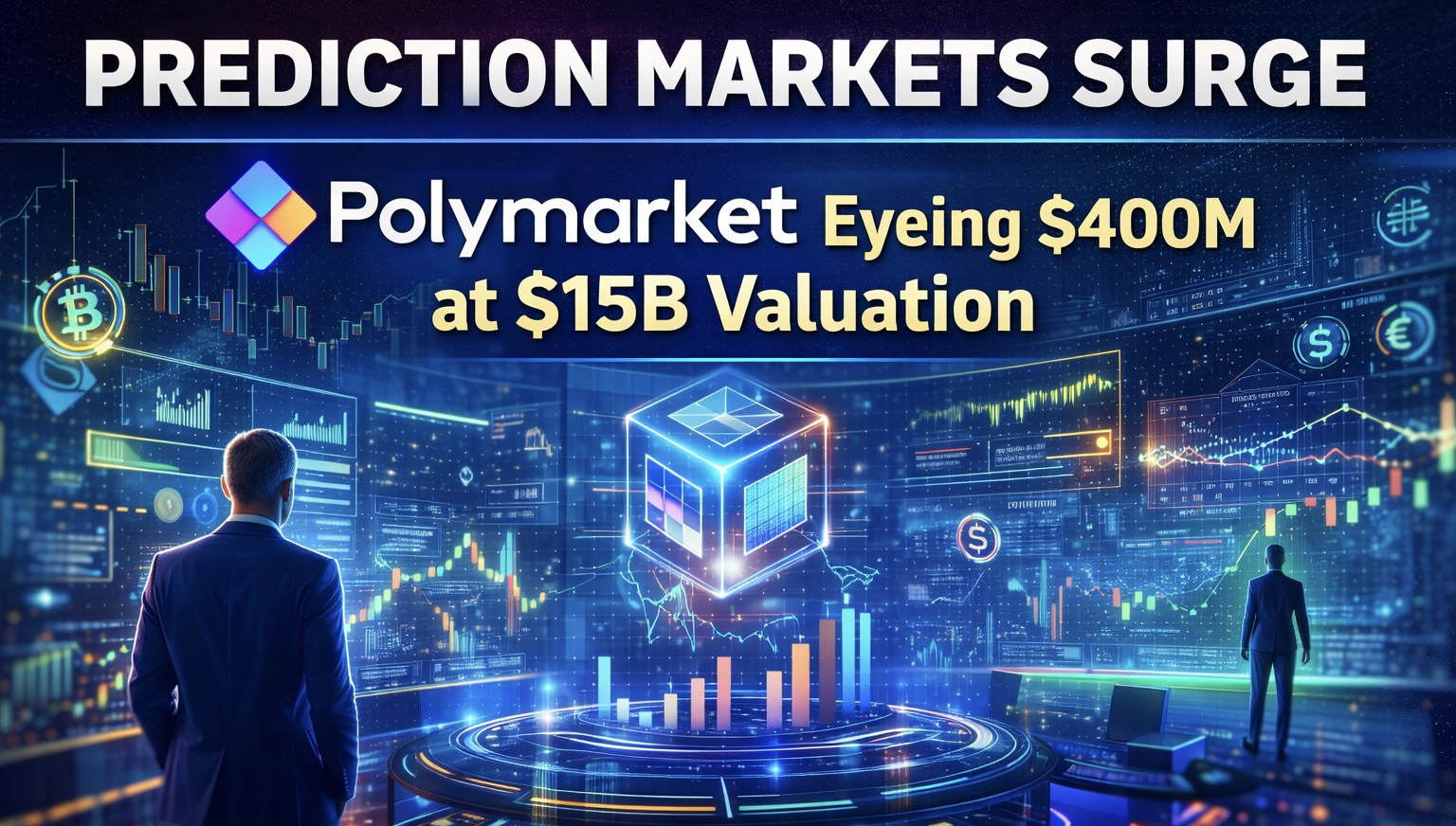 Polymarket apunta a una gran recaudación de capital mientras los mercados de predicción atraen dinero institucional