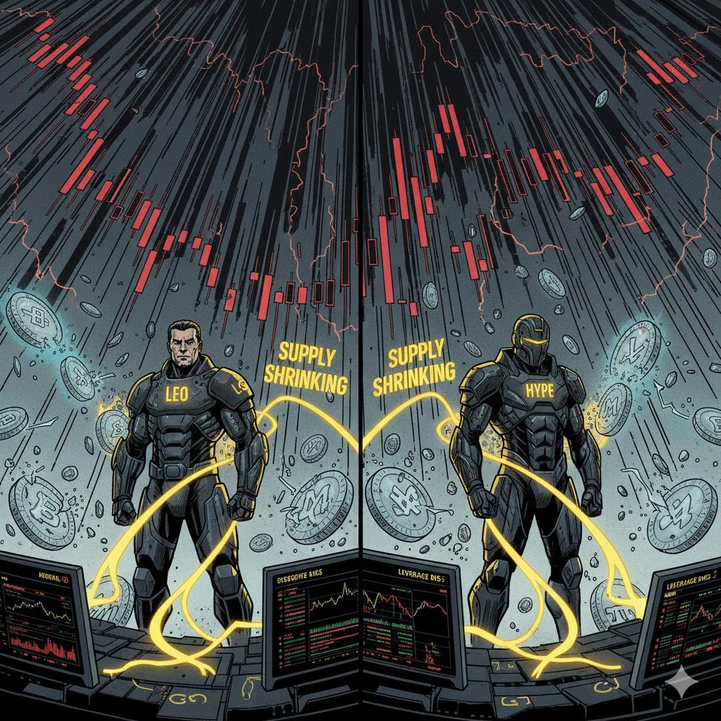 Emerging Utility Tokens: LEO and HYPE's Surge Amid Market Volatility