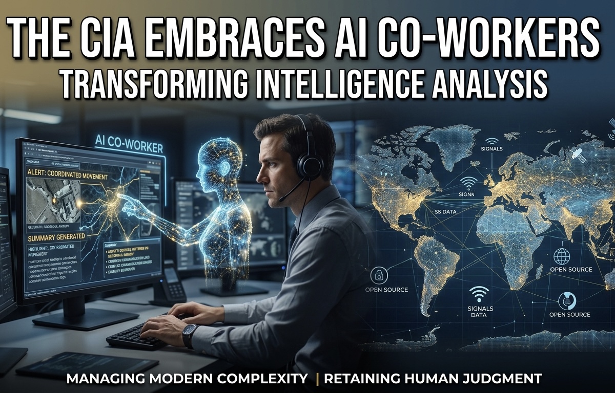 The CIA Embraces AI Co Workers to Transform Intelligence Analysis
