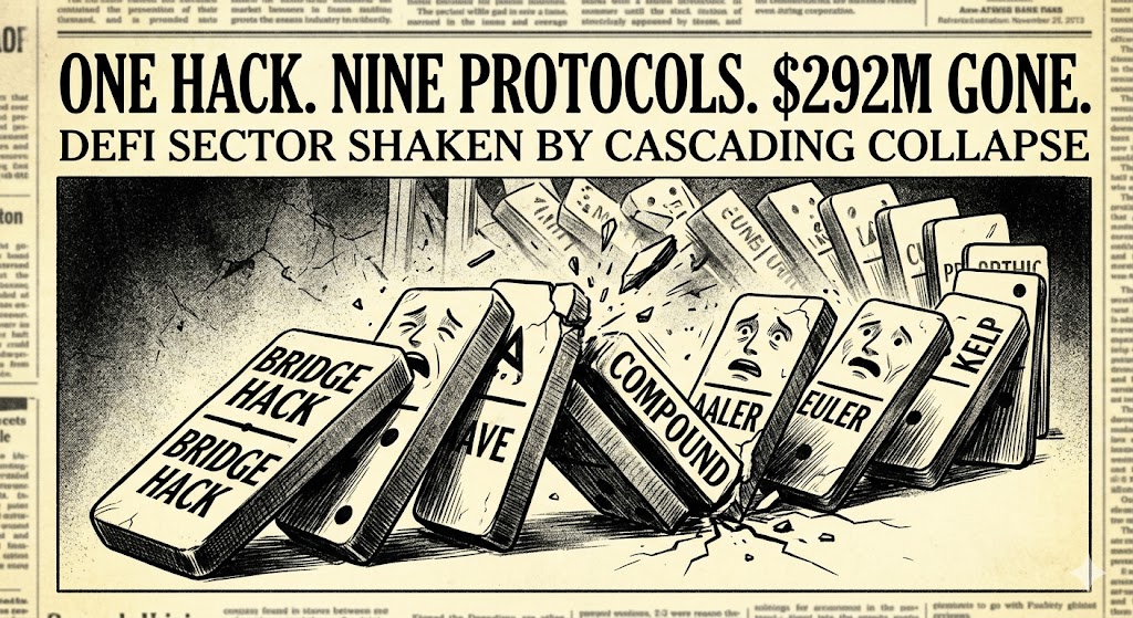 Jeden atak, dziewięć protokołów, 292 miliony dolarów stracone: Luka Kelp ujawnia problem zakażenia DeFi