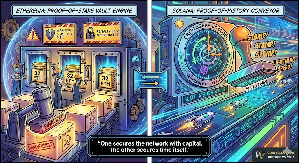 Why Ethereum and Solana Chose Fundamentally Different Consensus Paths