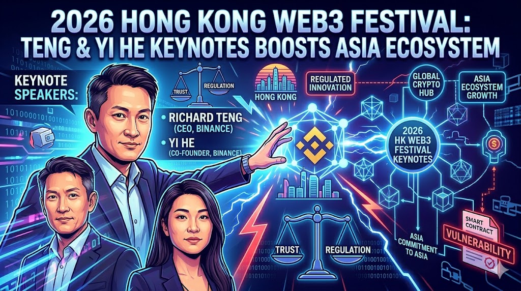 Richard Teng dan Yi He Dikonfirmasi sebagai Pembicara Utama untuk Festival Web3 Hong Kong 2026