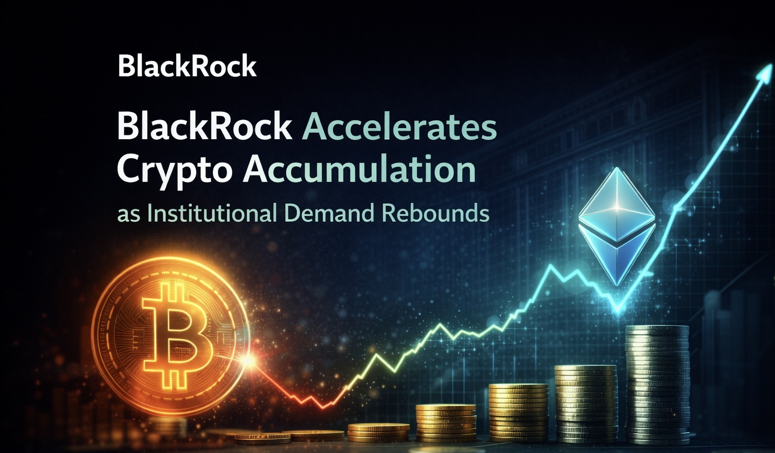 BlackRock Accélère l'Accumulation de Crypto alors que la Demande Institutionnelle Rebondit