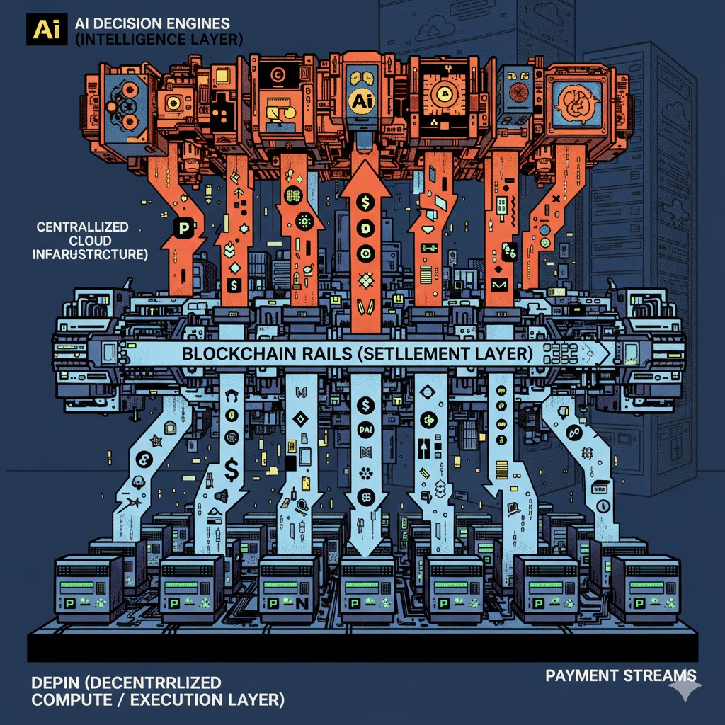 Konvergensi AI dan Blockchain: Chatbot AI Terdesentralisasi dan Agregasi Data On-Chain