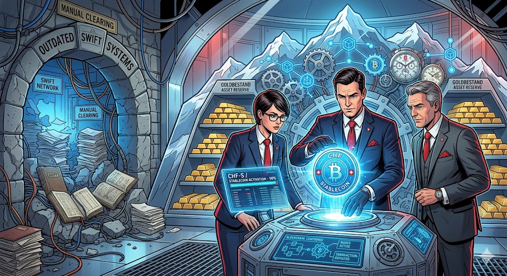 UBS ने स्विस फ्रैंक्स स्टेबलकॉइन सैंडबॉक्स के लिए पांच बैंकों के साथ साझेदारी की