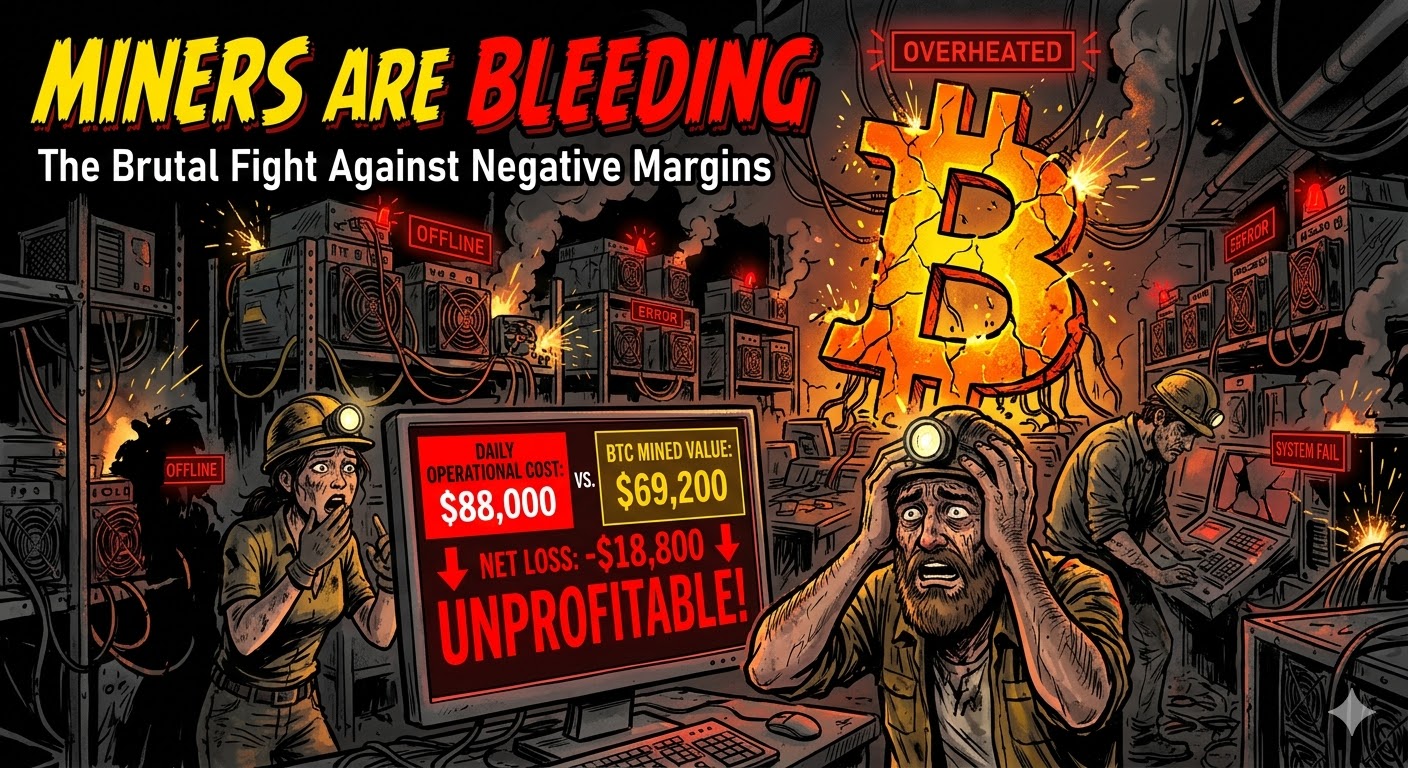 Les Mineurs Saignent : Explication de la Baisse de 7,7 % de la Difficulté du Bitcoin