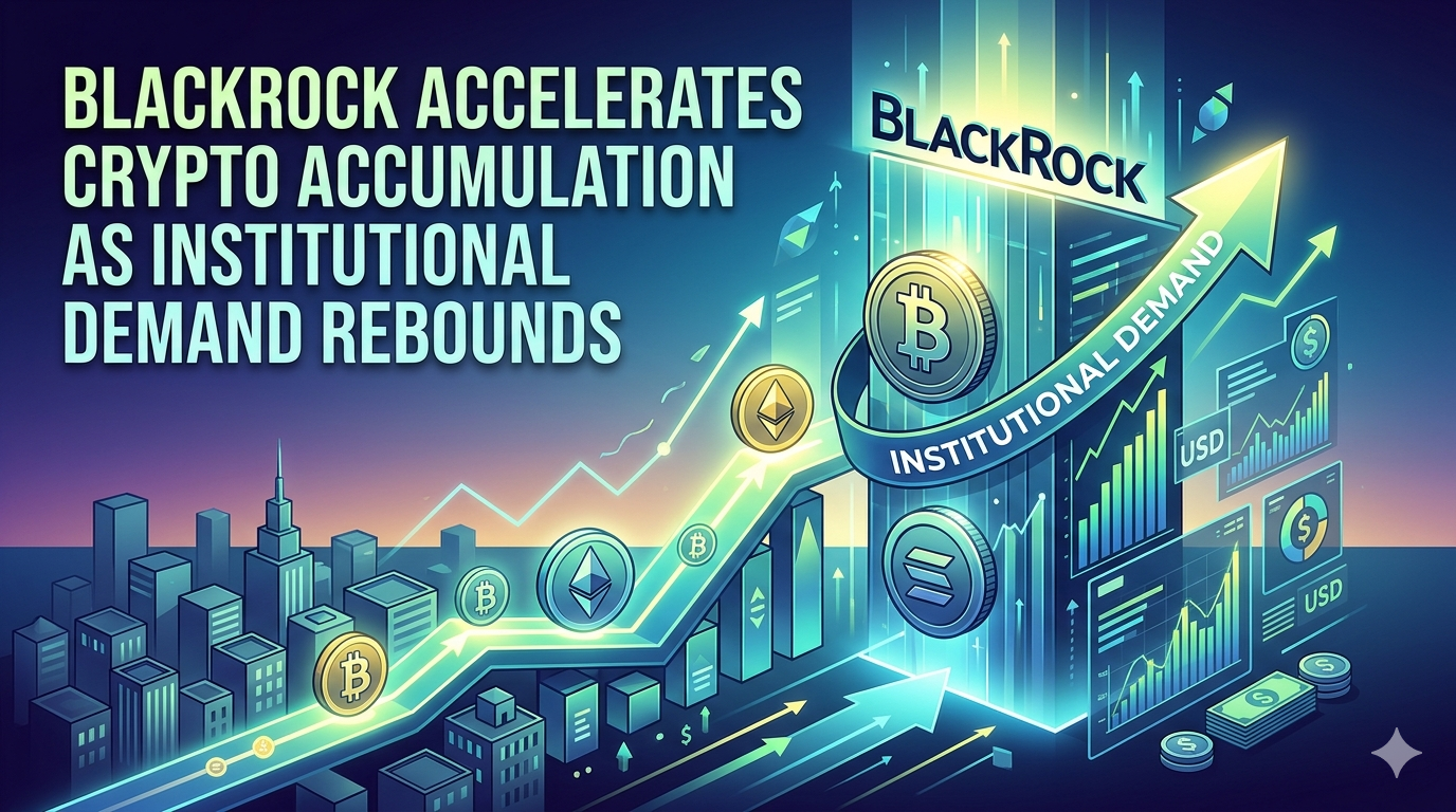 BlackRock przyspiesza akumulację kryptowalut wraz z odbiciem popytu instytucjonalnego