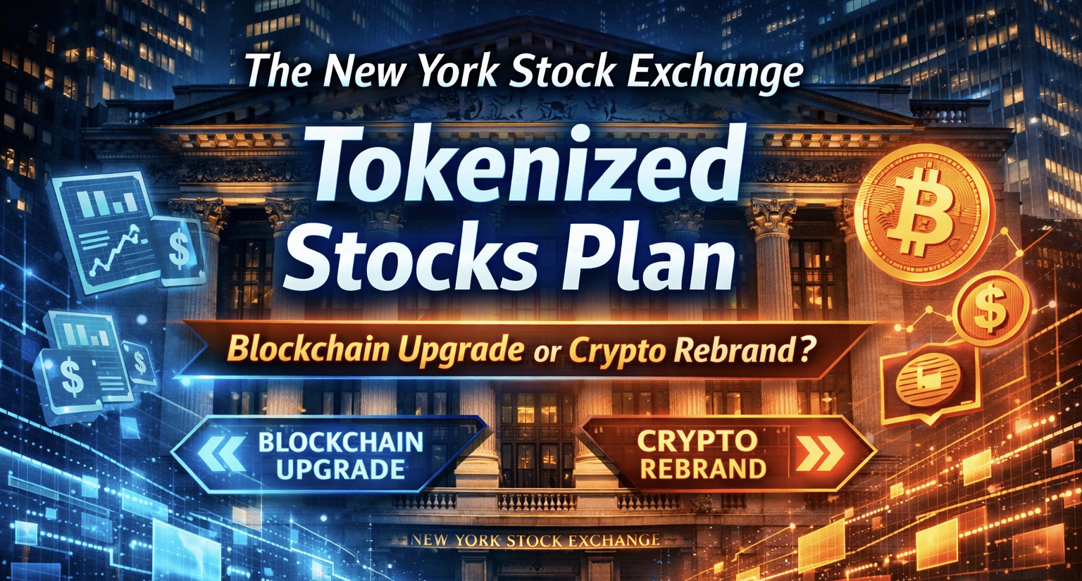 The New York Stock Exchange Tokenized Stocks Plan Blockchain Upgrade or Crypto Rebrand