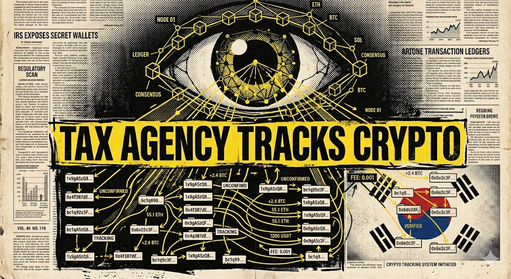 Agencja podatkowa Korei Południowej ogłasza przetarg na narzędzie do śledzenia kryptowalut