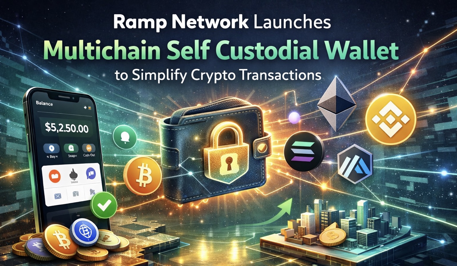 Inilunsad ng Ramp Network ang Multichain Self Custodial Wallet upang Pagsimplihin ang Mga Transaksyon sa Crypto