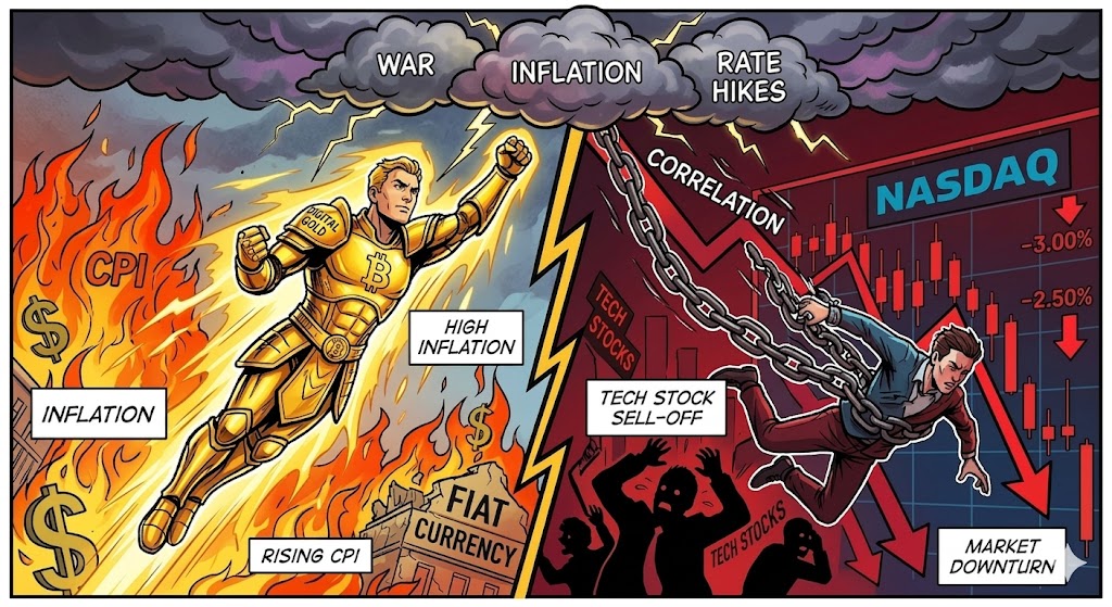 Hoe geopolitiek en inflatie de cryptoprijzen in april 2026 beïnvloeden