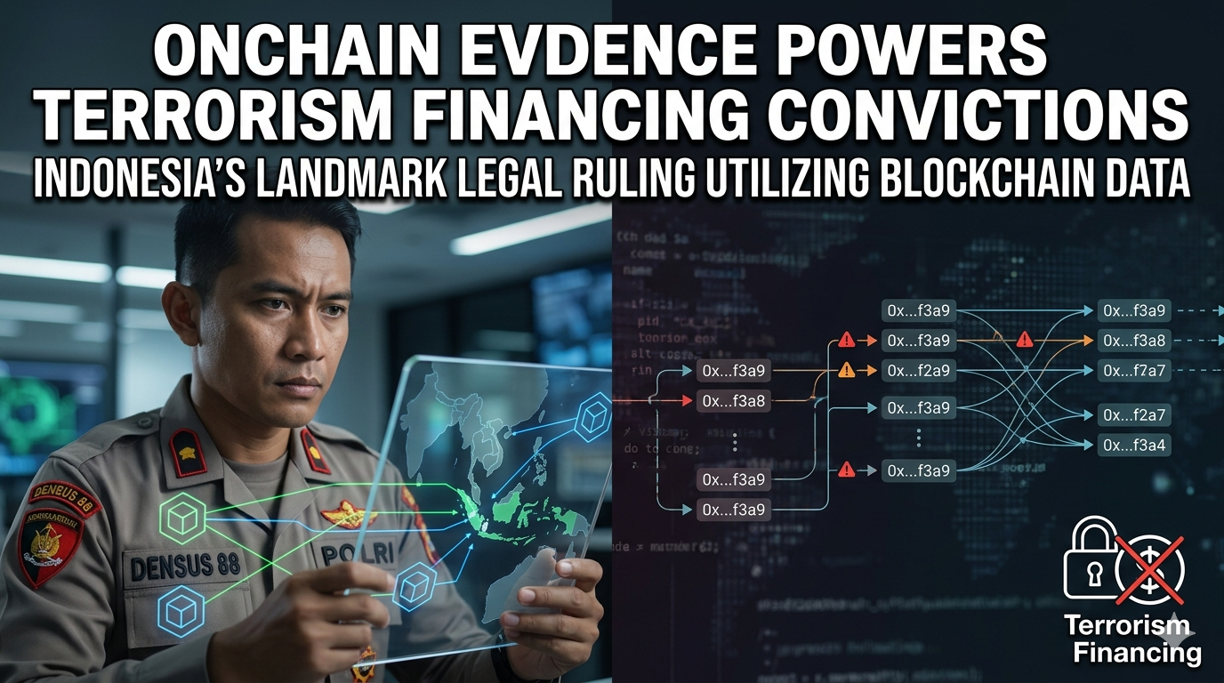 Bukti Onchain Memperkuat Vonis Pendanaan Terorisme di Indonesia