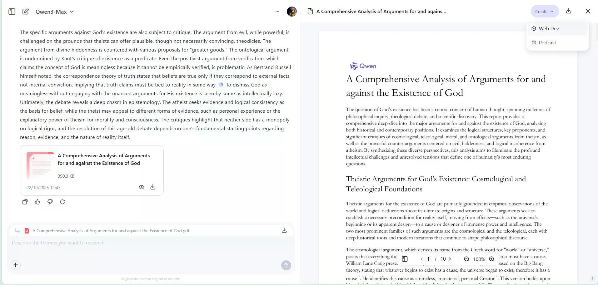 超越Gemini与ChatGPT！阿里Qwen深度研究评测：免费、可引用、还能一键生成实时网页的Alpha信息源