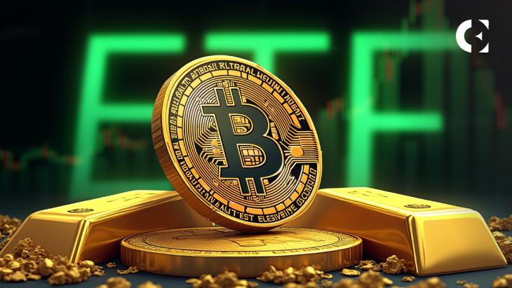 Bitcoin ETFs Near $50B, Absorb 70% of Gold’s Inflows as Institutional Demand Surges in 2025