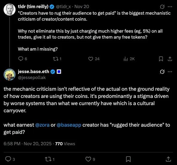 内容代币大爆发：Base 的“创作者经济 2.0”是革命，还是又一个被庄家收割的游戏？