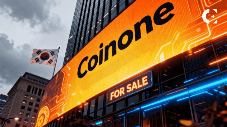 South Korea’s Third-Largest Crypto Exchange Coinone Reportedly Put Up for Sale