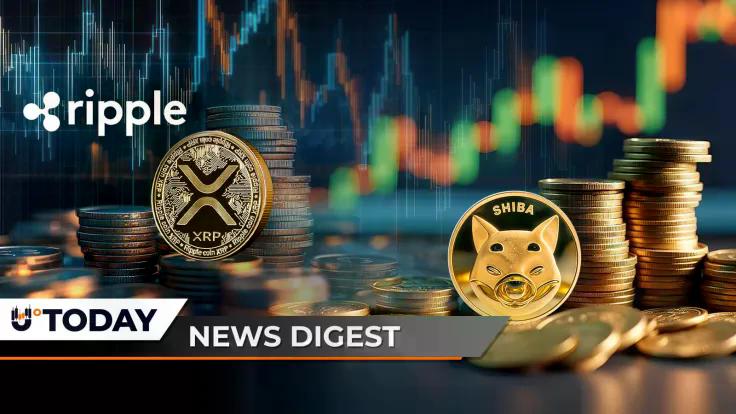 News section-Ripple Receives Strong Credit Score, Shiba Inu (SHIB) Burn Rate Rockets 2,332%, Cardano (ADA) Exec Teases Mastercard Partnership