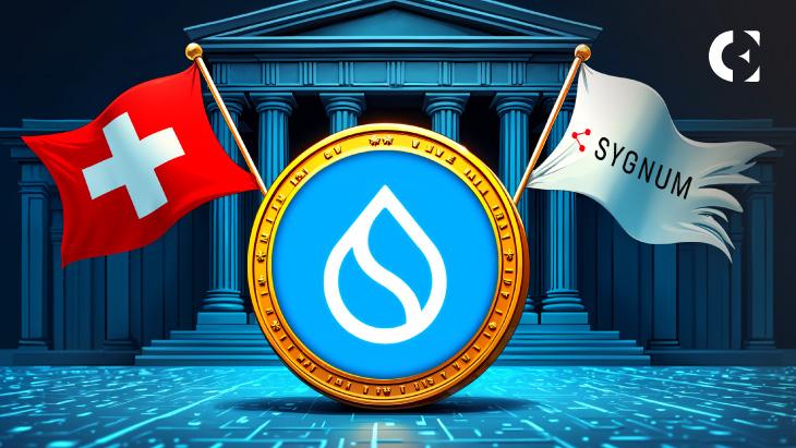 News section-Sui (SUI) Jumps 8.6% After Integration With Swiss Bank Sygnum