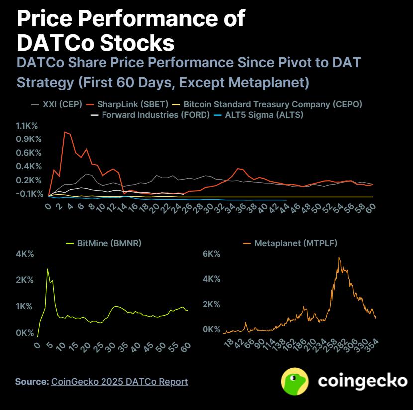 CoinGecko：2025 数字资产财库公司（DATCo）年度报告