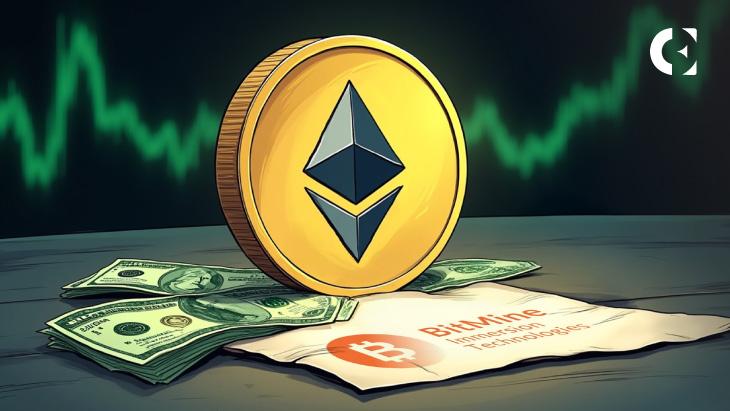 BitMine Immersion (BMNR), the #1 ETH Holder, Files to Sell $24.5 Billion in Stock to Buy More Crypto