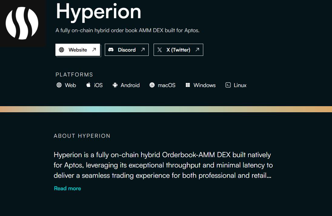 Hyperion:复刻以太坊「DeFi 战争」的胜利剧本,铸造 Aptos 的流动性未来