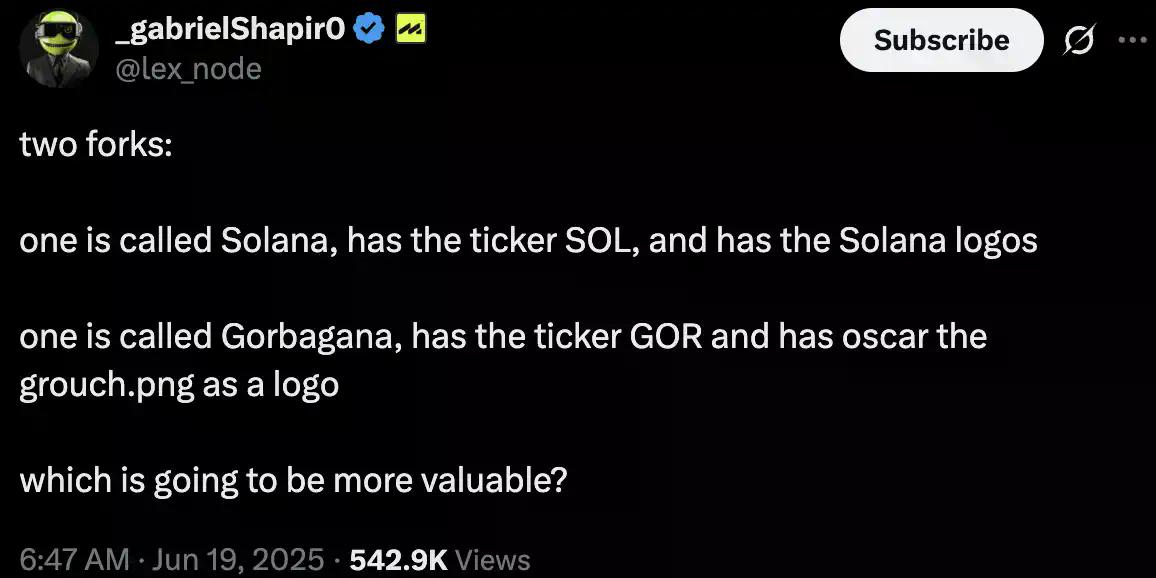 24小时暴涨400倍,Gorbagana炒的是什么概念?