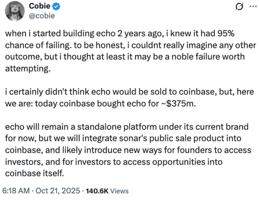 ICO 又回来了吗?Coinbase 为何投入 3.75 亿美元押注链上 ICO 众筹?