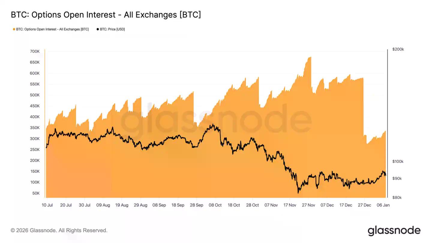 Glassnode开年研报：9.5万美元看涨期权溢价，多头转向积极进攻