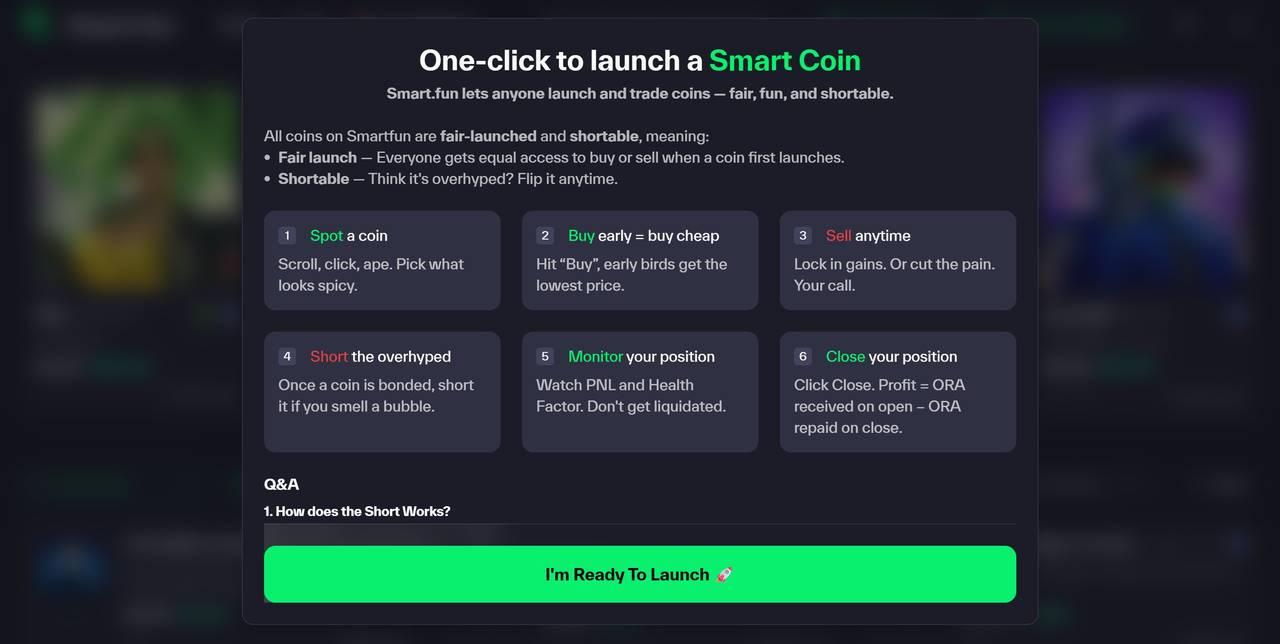 Smart.fun:趋势捕捉 + 智能做空,AI 赋能下的 Launchpad 新玩法