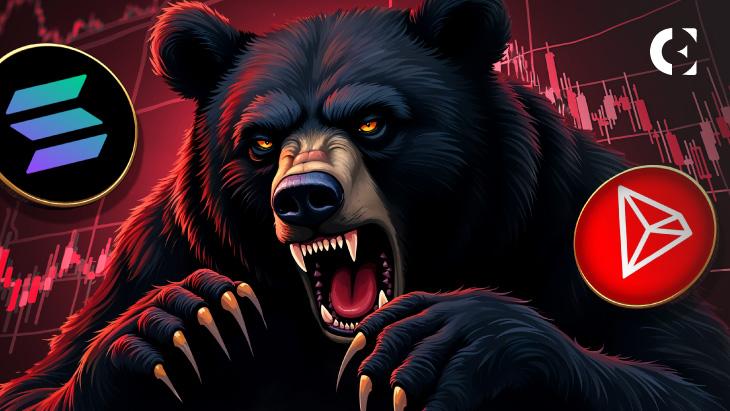 News section-TRON and Solana: Bearish Sentiment Rises, Will Key Support Levels Hold Strong?