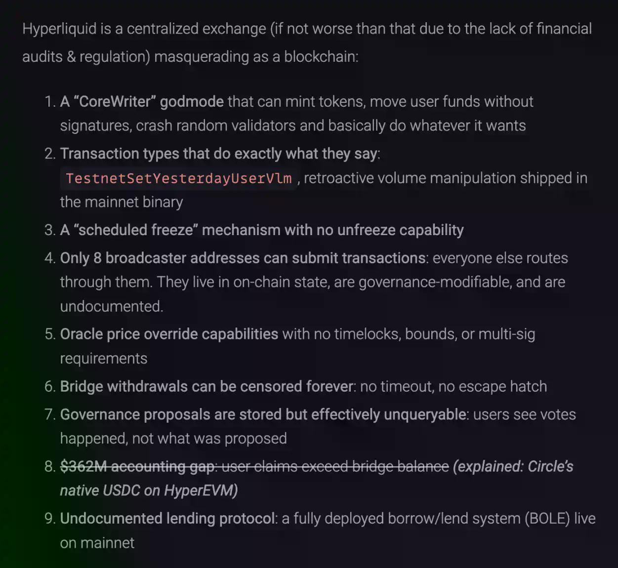 3.62亿美元去哪了?Hyperliquid反击FUD,一场对账背后的去中心化路线之争
