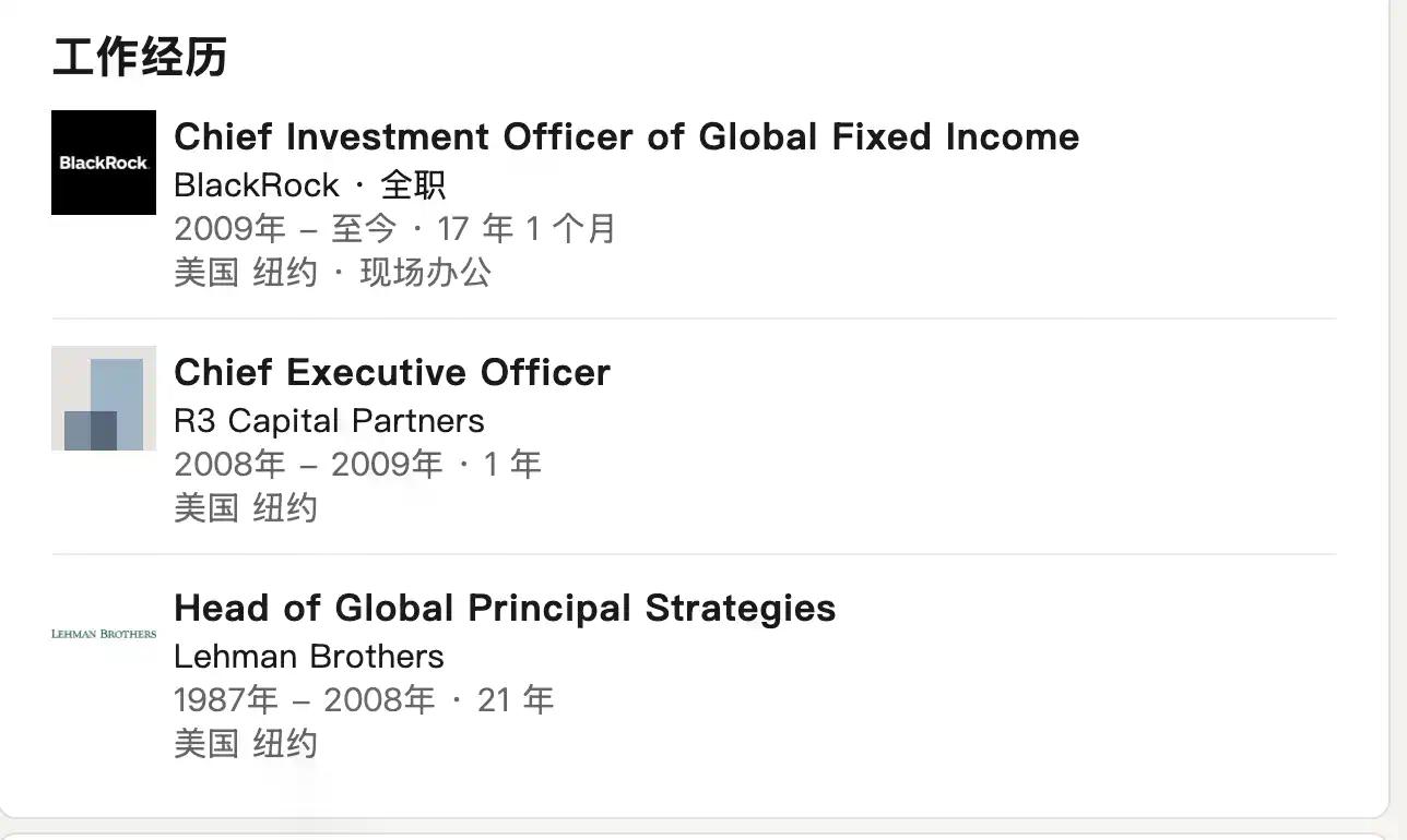 美联储主席候选人名单最后一席，Rick Rieder的加密态度是？