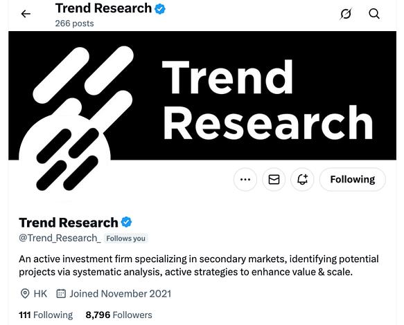 Trend Research头号喊单人易理华:  抢购成为共识，长期ETH市值将超越BTC