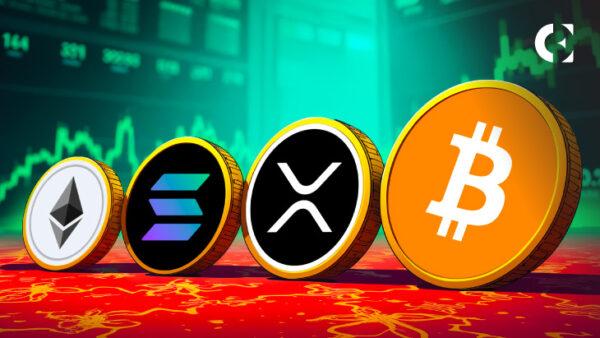 News section-Bitcoin Breaks $121K as XRP, Chainlink, Solana, SUI Gear for Breakout