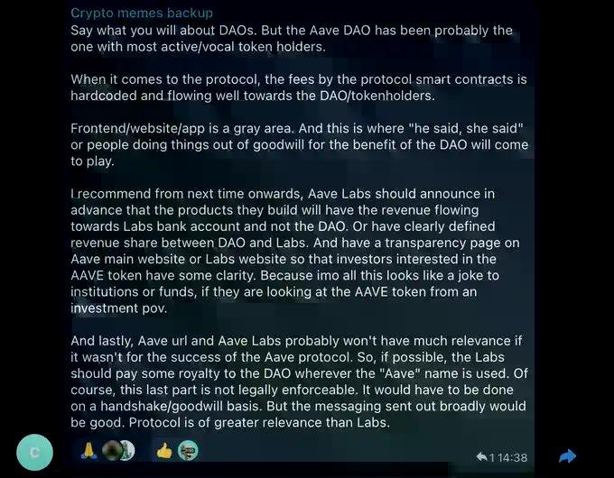 Aave DAO 和 Aave Labs 权力游戏背后的治理斗争