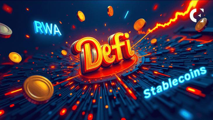 News section-DeFi Tops Crypto Sectors With 44.6% YTD Gains as RWAs and Stablecoins Follow Close