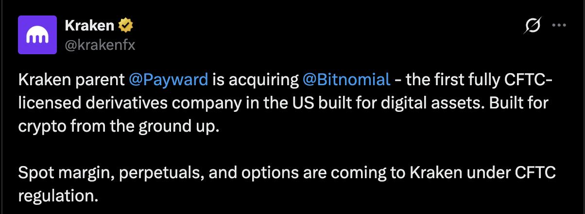 Kraken, Derivatives, Financial Derivatives, Companies