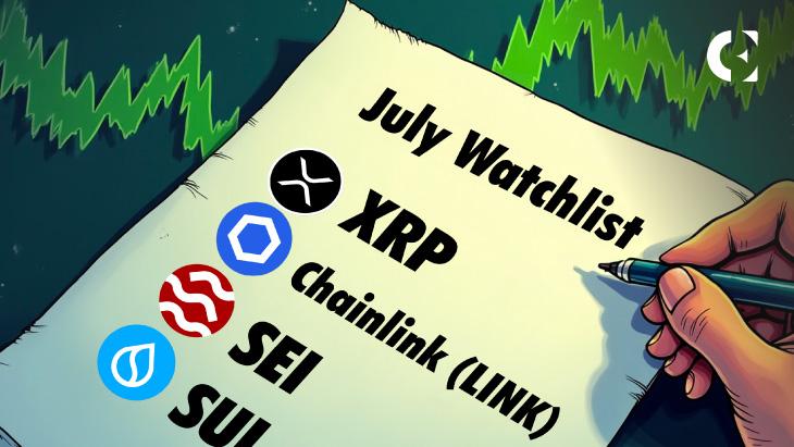 News section-July Watchlist: 4 Altcoins That Could Outperform the Market Soon