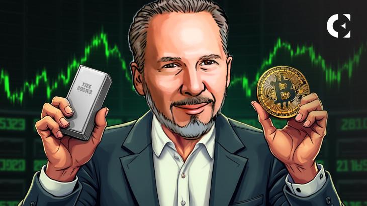 News section-Is Silver a Better Financial Instrument than Bitcoin? Peter Schiff Slams Critics