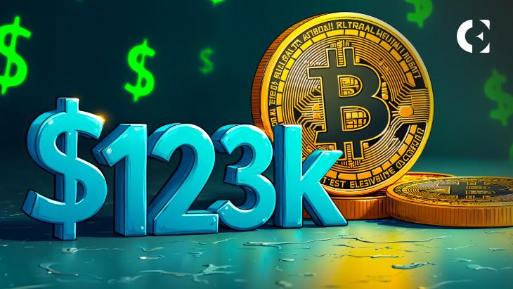 Bitcoin Hits New $123K All-Time High as ETFs Buy 20x More BTC Than Is Mined Daily