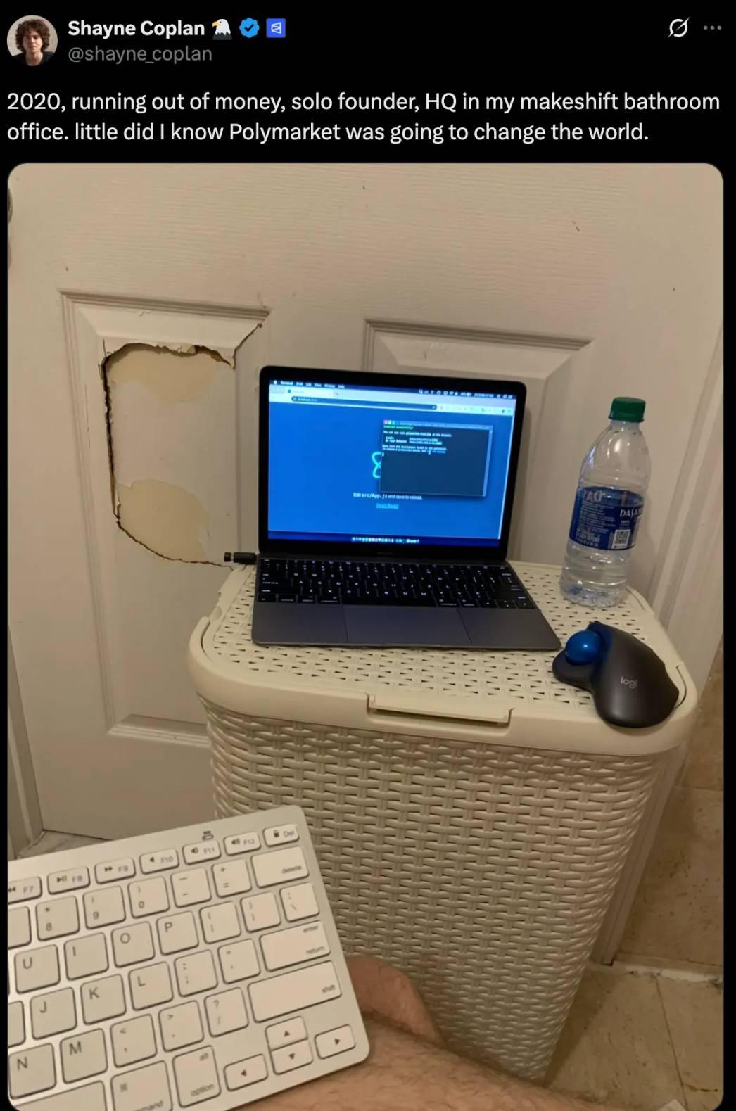 Polymarket 创始人的爽文人生：21 岁穷困潦倒，5 年后成亿万富翁