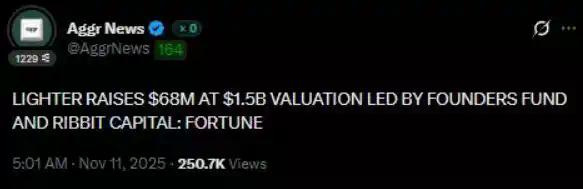 Lighter TGE在即：多少估值才算合理？