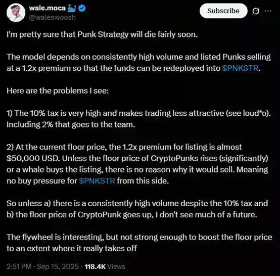 没想到PunkStrategy真转起来了