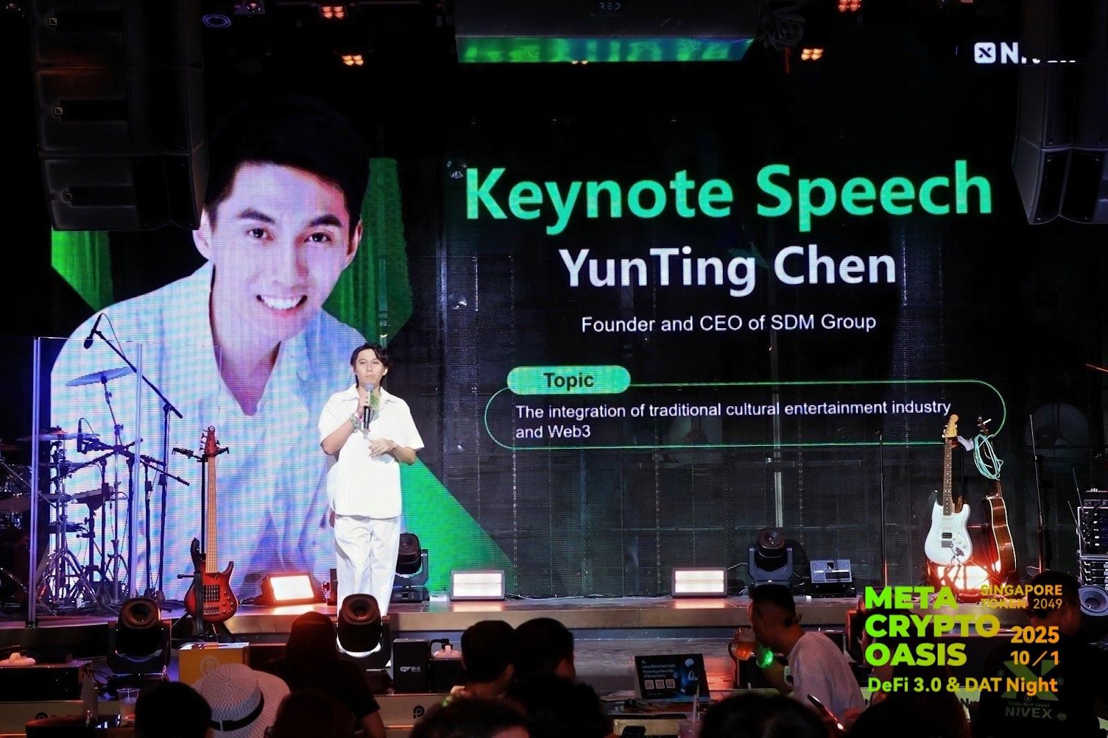 POP Night:Meta Crypto Oasis 圆满落地,Nivex 携手全球生态共塑 DeFi 3.0 与 DAT沉浸体验