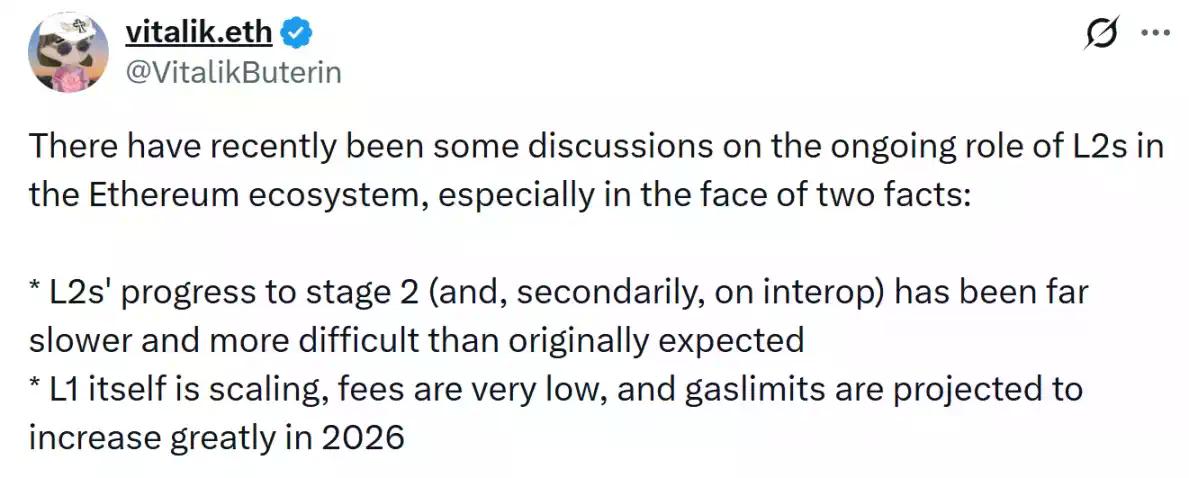 读懂 Vitalik 的 L2 反思：告别碎片化，新阶段下面向 Native Rollup 的拨乱反正
